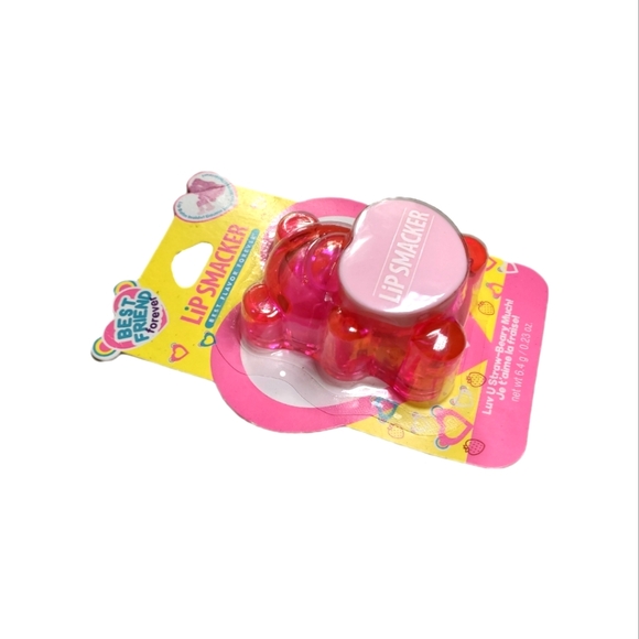 Lip Smacker Women Kids Makeup Lip Balm Gummy Bear Strawberry Moisturizer Makeup - Picture 2 of 7